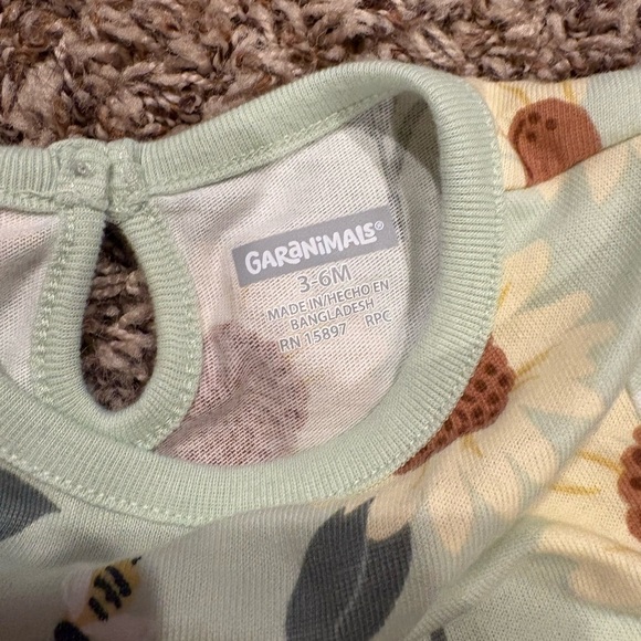Baby Girl’s 3-6 Months Bunny Bodysuit and Sunflower Dress - Picture 5 of 5